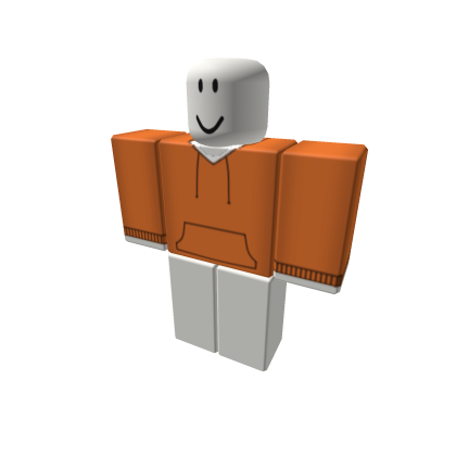 Roblox orange hoodie outlet