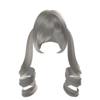 ♡ cute curly blonde white hair vkei moe pigtail 