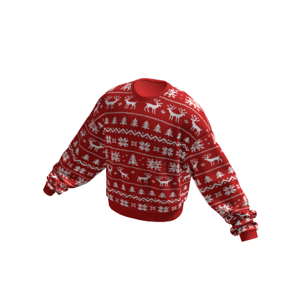 Christmas Sweater Red thumbnail