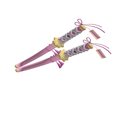 Dual Katana Sakura Samurai 🌸 Roblox item