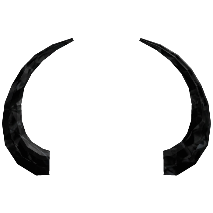 Black Crystal Horns