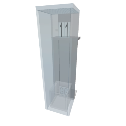 Lift For Cinema/Best Glass Lift on Roblox
