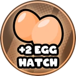 🥚 +2 Egg Hatch!