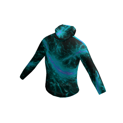 Light Blue Flame Hoodie thumbnail