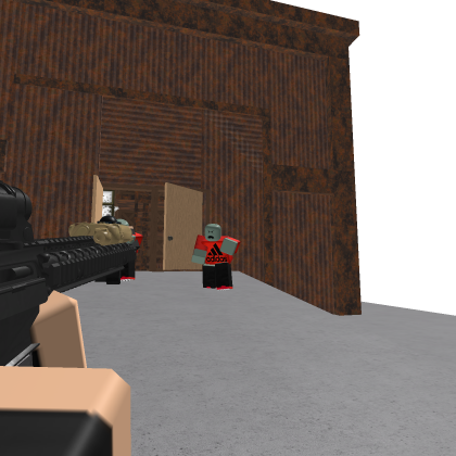 "We need backup!" Zombie outbreak Vignette