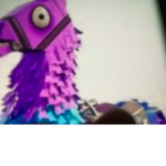 Lama Gruppe von Bananen