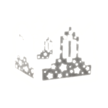 [EMISSIVE] White Sky Full of Stars 8-Bit Crown