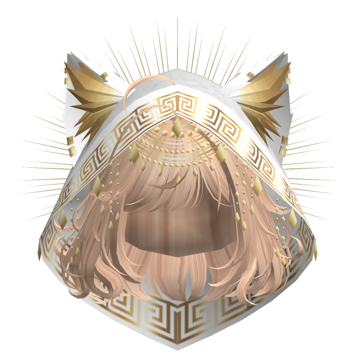 Egyptian Bob w/ Divine Gold White Hood