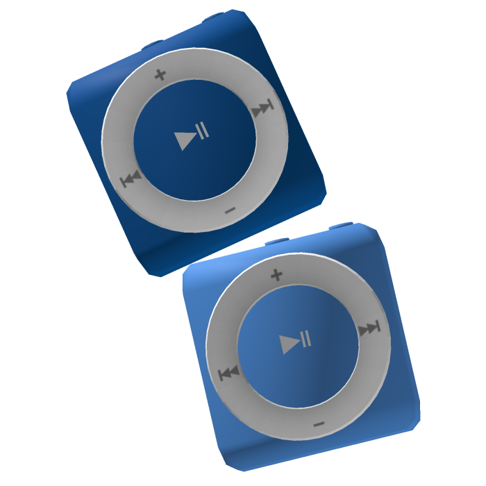 blue & light blue iclip