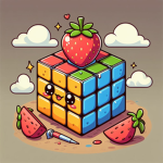Cubo Mágico Morango