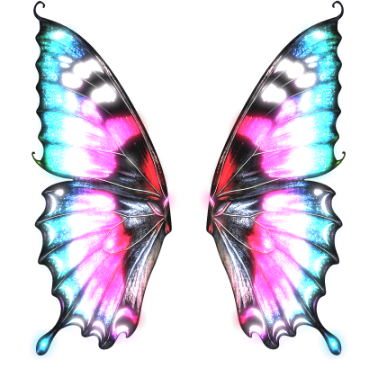 Glowing Butterfly Wings [EMISSIVE] Roblox item