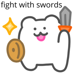 fight with swords