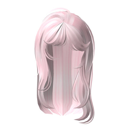 Layered Y2k Light Pink Hair Roblox item