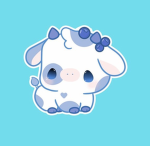 ~BlueBerry Cow Besties~