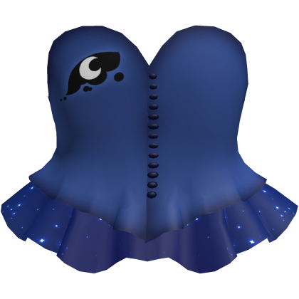 🌙 Princess Luna Blue Mlp Pony Corset