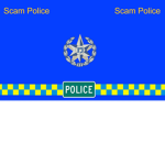 Scam police blue squadron.