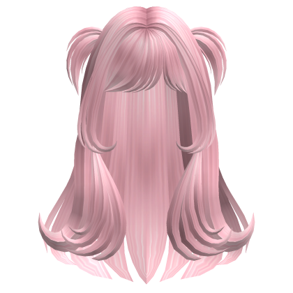 Cute Long Kawaii Doll Pigtail Hair (Pink)