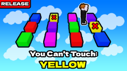 Obby, ale nie możesz dotknąć koloru