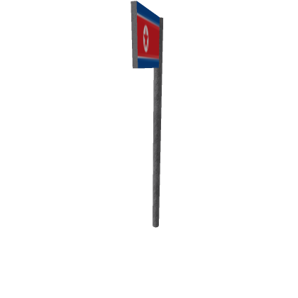North Korean Flag.