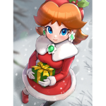 Peachy and daisy!