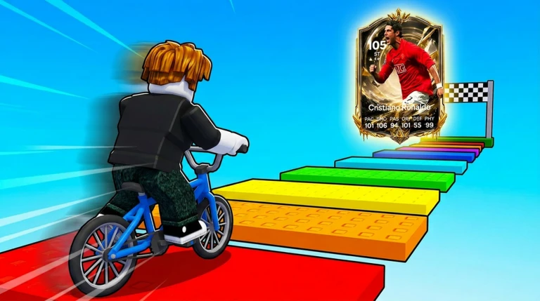 Bike Obby for Soccer Cards! thumbnail