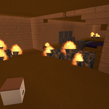 Escape burning house