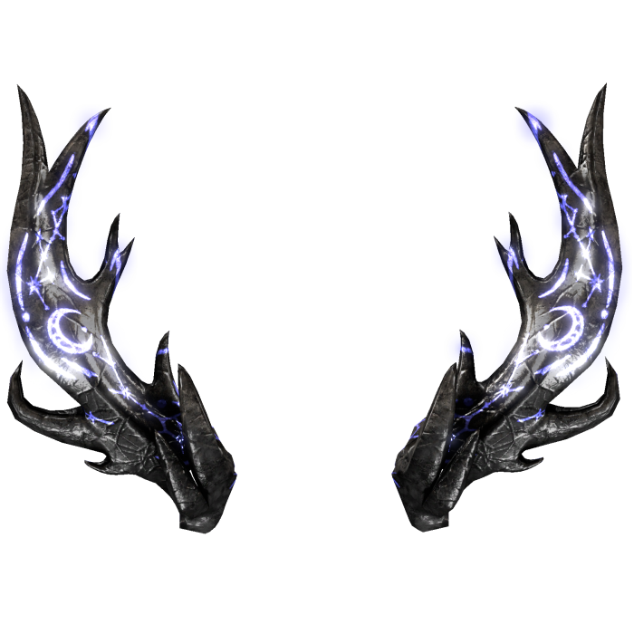 Glowing Celestial Antlers [EMISSIVE]