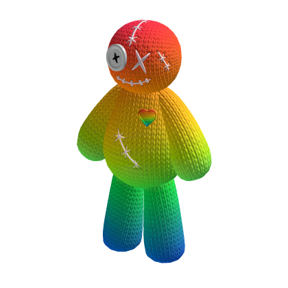 Toy Rainbow Costume Voodoo Doll Suit