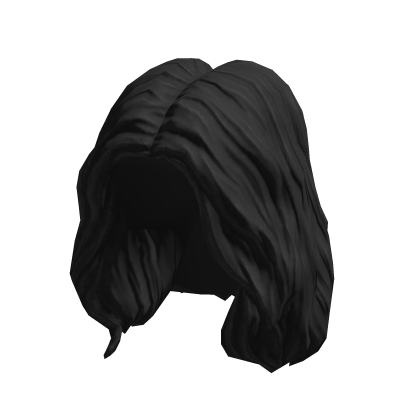 Wavy Middle Part - Black