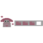 Bunny in Love Health Bar