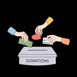 DONATION FOR MORE MERCH