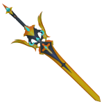 Golden Celestial Moonblade