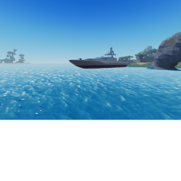 Navy Boat Island