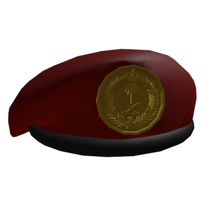 Red Saudi Arabia Beret