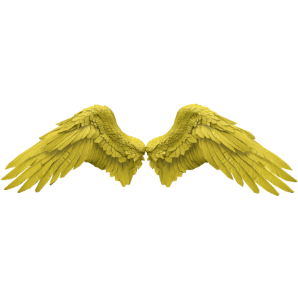 Yellow Angel Wings