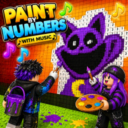 🎨Paint by Numbers with Music