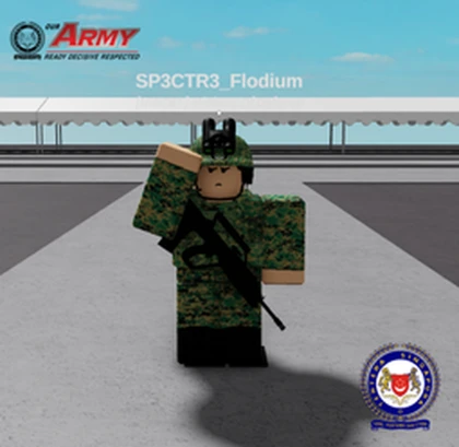 -SAF- Singapore Armed Forces Roblox group icon