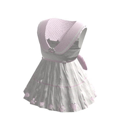 ♡ kawaii kitty paw short school dress ♡ pink thumbnail