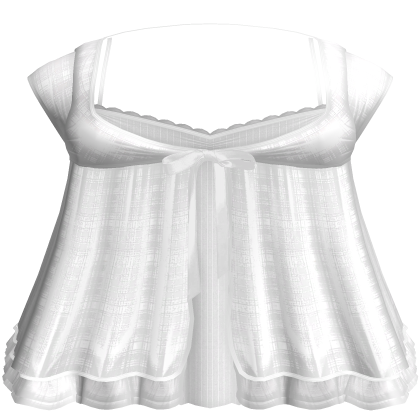 Cute White Top Gothic Doll Dress 3.0