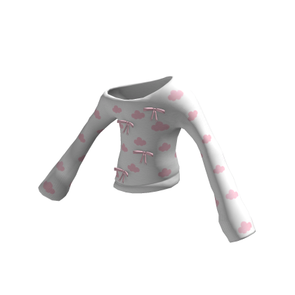 Kawaii White Cloud Sweater thumbnail