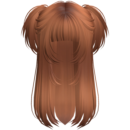 Vamp Long Straight Pigtails Red