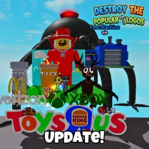 [OMNIDROIDS] Destroy The Popular Logos And More! official Roblox game thumbnail