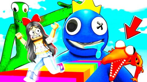 🌈Rainbow Friends Obby (NEW)