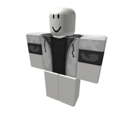 White Hoodie Roblox decal