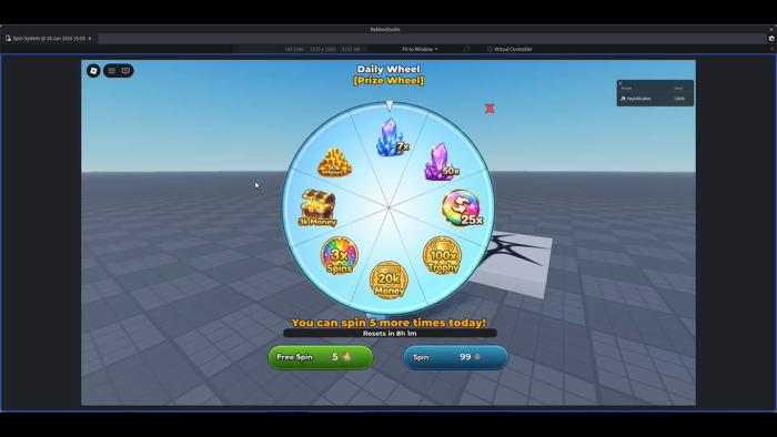 Spin Wheel Reward System preview 1