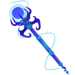 Electric Aura Wizard Staff