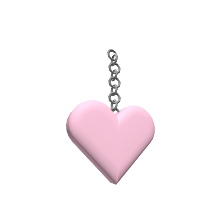 Pink Heart Keychain (3.0) thumbnail