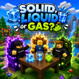 [NEW CHAIRS] Solid, Liquid or Gas? 🧊💧💨
