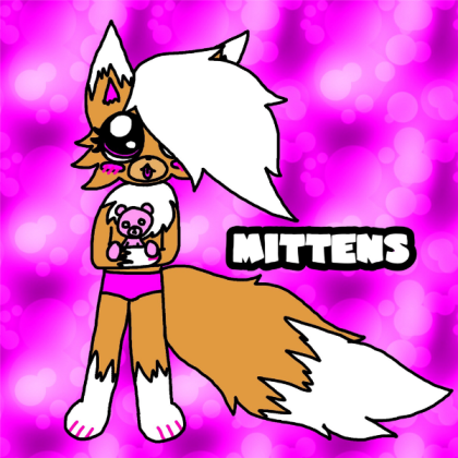 Kawaii Mittens Roblox decal