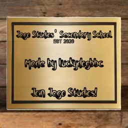 Jago Studios' Secondary School! [BETA]